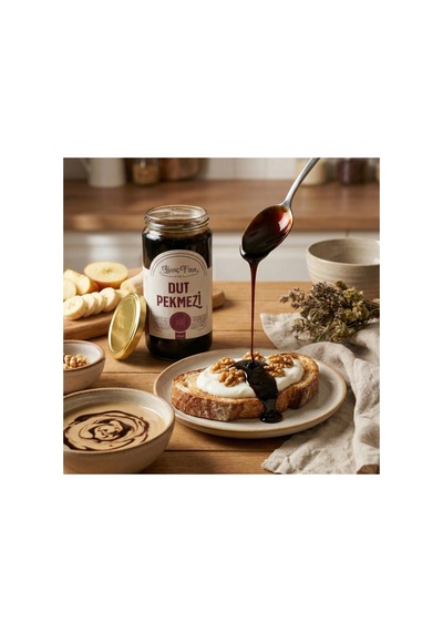 Doğal Dut Pekmezi 600 Gr - Şeker İlavesiz & Geleneksel Üretim - 841872380