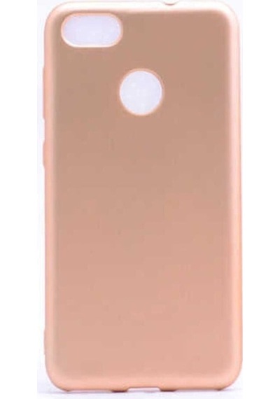 Huawei P9 Lite Mini Kılıf Zore Premier Silikon Kapak Gold