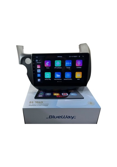 Honda Jazz 2008-2013 Blueway 4-64 Profesyonel Oem Multimedia 10"