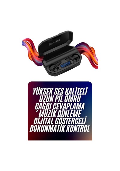 Mey İthalat Çhassasiyet Cevaplayabilen Akıllı Saat 5.2 Bluetooth Bağlantılı Kulaklık Diğer