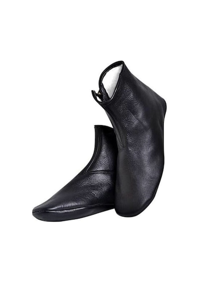 Astarlı Koyun Derisi Fermuarlı Unisex Çorap Mest