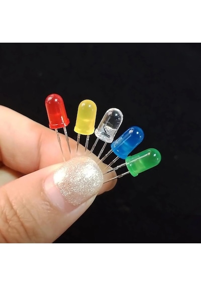 3mm Led Mavi Diyot Diffused 1 Adet