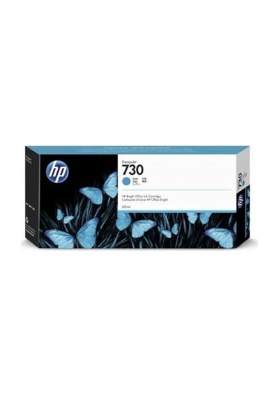 Hp 730 Cyan Mavi 300 Ml Plotter Kartuşu P2v68a Kdo