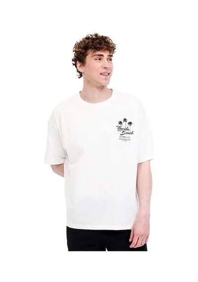 Lumberjack 5m Ml Geta Erkek T-shirt 102006146 Beyaz