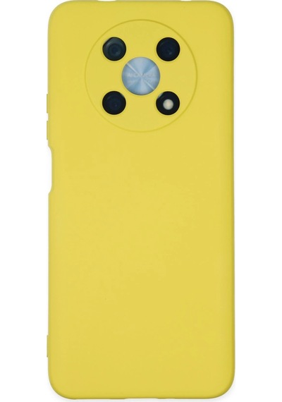 Newface Huawei Nova Y90 Kılıf Nano İçi Kadife Silikon Semeglbl - 15 - Sarı