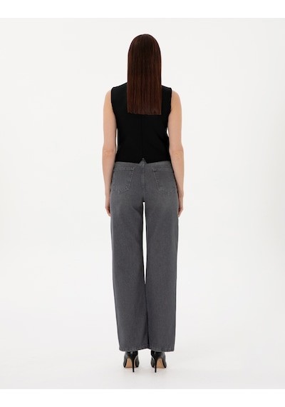 Pierre Cardin Kadın Siyah Pantolon Jean 50307839-vr046 Siyah