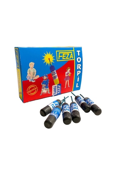 1 Paket 40 Adet Nostalji Torpill Yılbaşı Batram Çocuk Oyunu