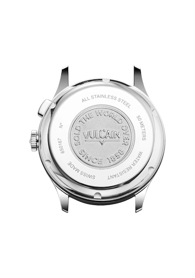 Vulcain Monopusher Heritage Panda Chronograph Mekanik Erkek Kol Saati Metalik