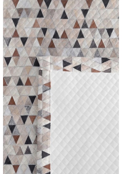 Gri Geometrik Modern Genç Odası Tek Kişilik Pike Takımı-bej Antrasit 160x220cm Kapitone Yatak Örtüsü Lacivert