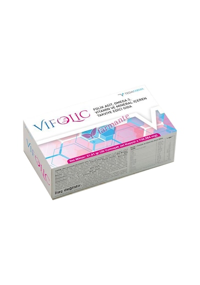 Vifolic 30 Yumuşak Kapsül Bitkisel Ekstre Içeren Gıda Takviyesi