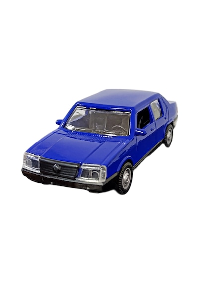 Oyuncak Tofaş Şahin Metal Çekbırak Araba Mavi 14 Cm. 1:30 Boyut Mavi