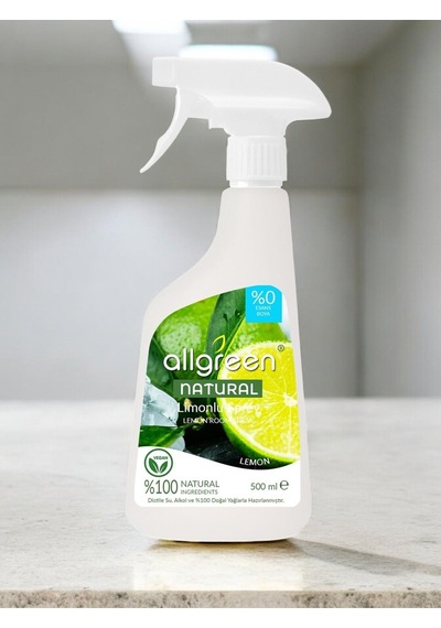 Allgreen Limon Kokulu Oda Kokusu Sprey 500 ML