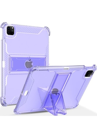 Apple Uyumlu iPad, Air 11inç M2/m3 2025-2024 Kılıf Darbelere Dayanıklı Şeffaf Kapak Kılıf