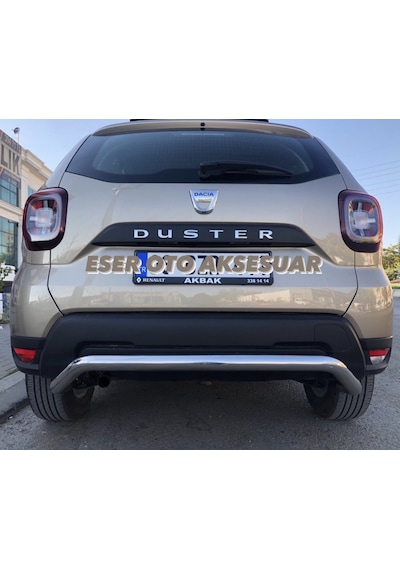 Dacia Duster Krom Arka Koruma Demiri Tüm Modeller Ile Uyumludur