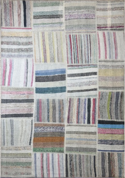 Patchwork Desenli Şönil Dokuma Taban Dekoratif Halı Kilim Yolluk Dijital Baskı Halı Yıkanabilir