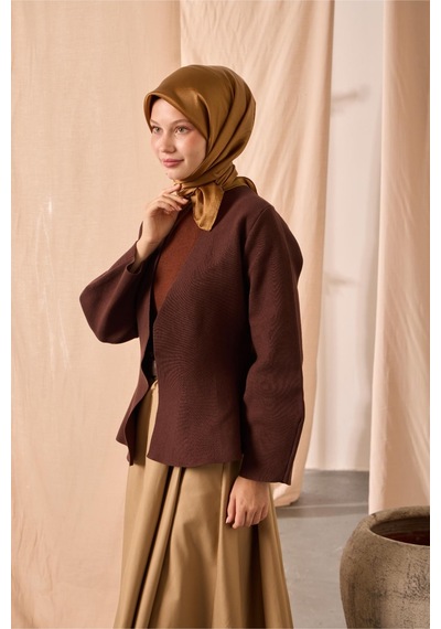 Silk Home Düz Shiny Eşarp 75006-59 Koyu Gold