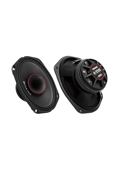 Reiss Oval Midrange Hoparlör - Reiss Rs-m69hs 300w 150rms - Reiss Kayık Midrange Kolon