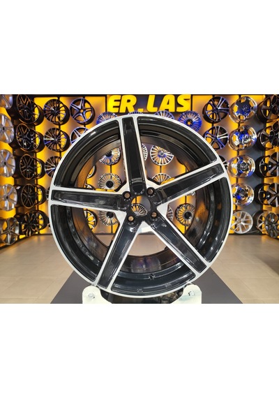 4 Adet Sato-75226 9 17 4 100 Et35 Black Mack Jant Revize Edilmiş Takım