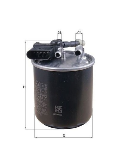 Mahle  Kl913 Yakıt Filtresi Mercedes Om651 W204 W205 C218 W212 C207 A6510901652