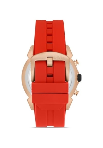 Ferro Fm31402d-r4 Quartz Silikon Bordo Siyah Kadran 44 Mm Erkek Kol Saati