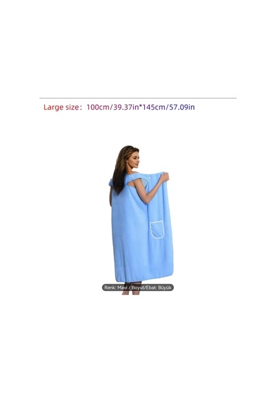 Guangzhou 1 Adet Yumuşak Ve Emici Ananas Baskılı Bornoz Mikrofiber Large L Mavi
