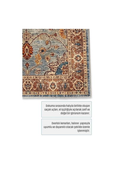 Dekoratif Halı Kaymaz Taban Leke Tutmaz Yıkanabilir Kilim Özel Ölçü Salon Halısı 3034