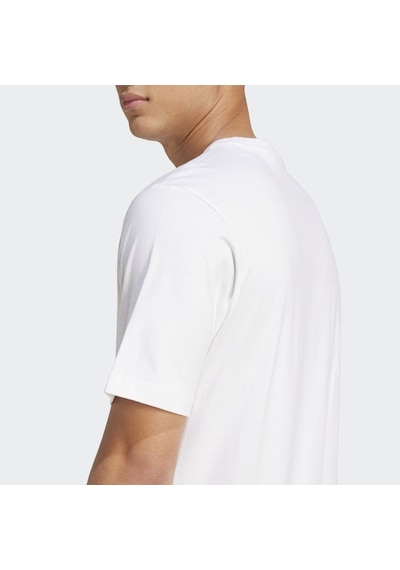 Adidas Jm6416 M Collegıate T Erkek Tişört Beyaz