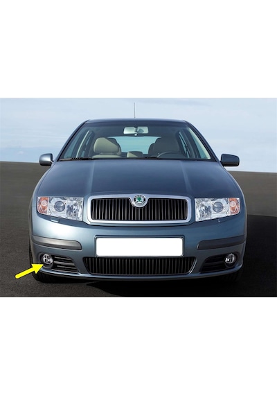 Skoda Fabia MK1 2005-2008 Ön Tampon Sağ Sis Farı 7H0941700C