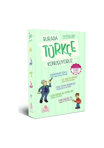 Burada Türkçe Konuşuyoruz 5 Kitap Set - 3.4.Ve 5. Sınıf Soru Kit