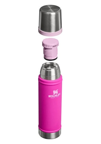 Stanley The Legendary Classic Bottle 0.6l Klasik Termos 10-11345-046 Pembe Pembe