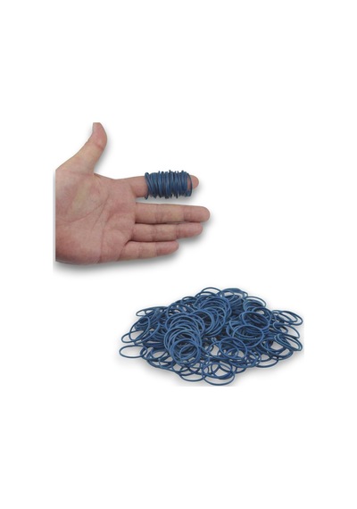 Küçük Paket Lastiği Mavi 40mm 5 Kg