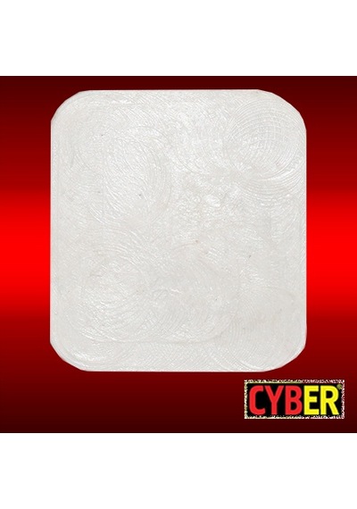 20X20 Plastik Iç Tapa Kalın Tabanlı - Beyaz