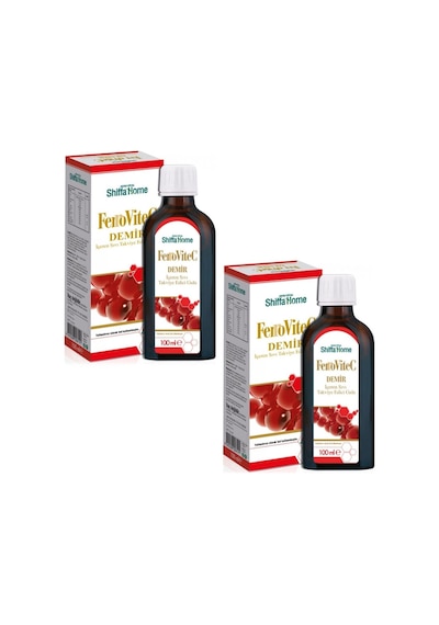 Aksu Vital Shiffa Home Ferrovitec Demir Şurup 100 ML 2 Adet