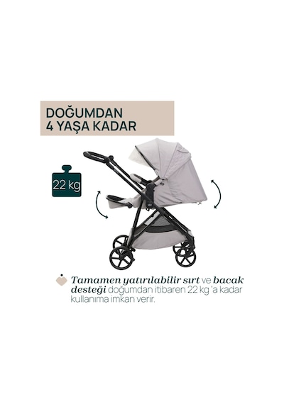 Chicco Seety Bebek Arabası Florence Beıge 07087097700000