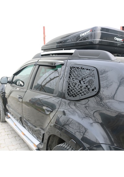 Dacia Duster 2010-2017 Yıl Aralığı Uyumlu Metal Kelebek Cam 2 Par