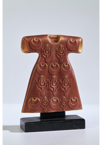Kaftan Heykeli Bordo