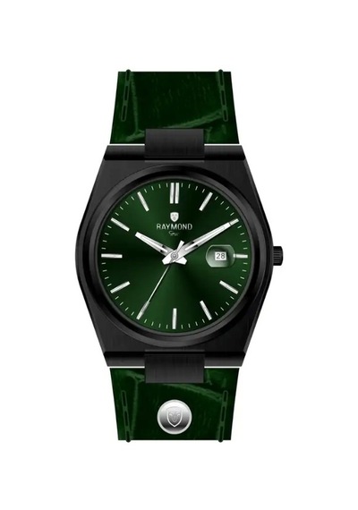 Raymond Erkek Kol Saati Rym-633061-slım-bk-green Siyah
