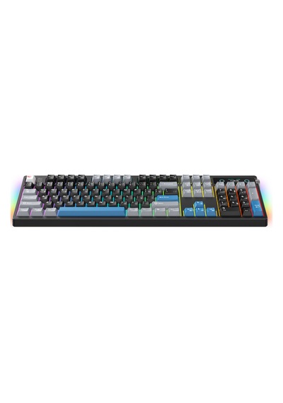 Havit Gamenote Kb912l Hot-swap Gaming Mekanik Klavye - Tft Ekran,3 Mod, Bt/2.4g/kablolu ,light Blue Switch