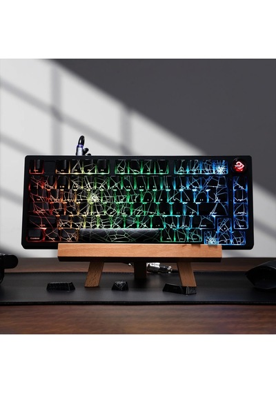 Xvx Spider Web Rgb Keycaps Tuş Takımı Seti Siyah