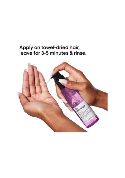 L'oréal Professionnel Paris Serie Expert Liss Unlimited Elektriklenme Karşıtı Ve Yoğun Yumuşaklık Veren Yağ 125m