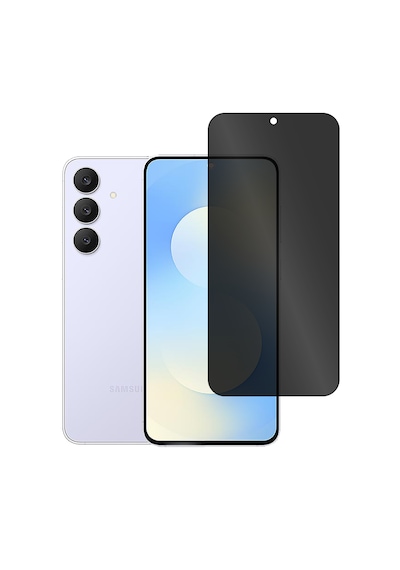Microcase Samsung Uyumlu S25 Fe Privacy Gizlilik Filtreli Tam Kaplayan Tempered Cam-al3125