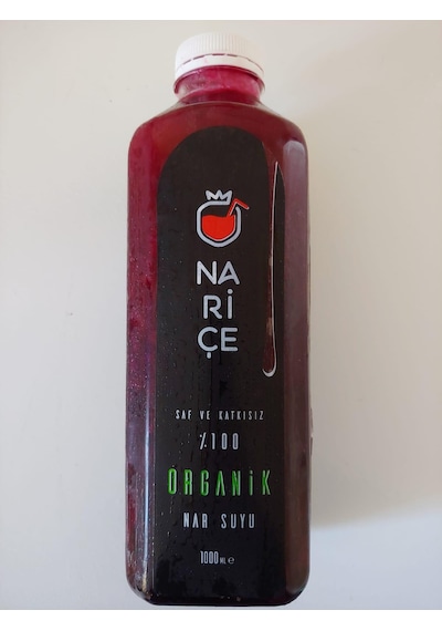 Nariçe Saf Ve Katkısız % 100 Organik Nar Suyu 10 x 1 L