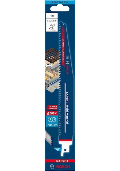 Bosch Expert Multi Material S 1156 XHM Panter Testere Bıçağı 1 Parça - 2608900391