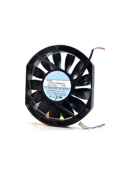 Nmb-mat 5910pl-05w-b79 L51 ,172x150x25mm 24vdc 290-cfm 3-kablo Fan