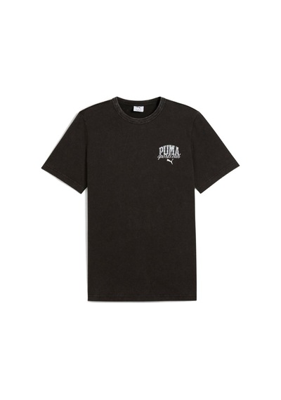 Puma 68464001 Class Tee Siyah Yuvarlak Yaka Regular Fit Düz Erkek T-shirt Black Black