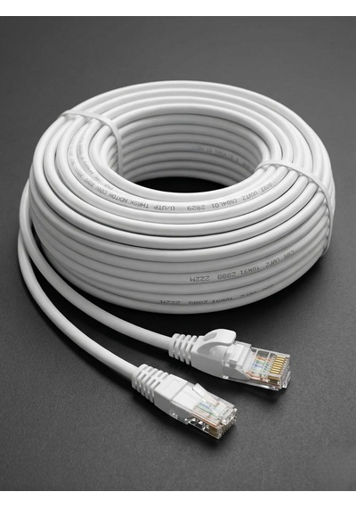 10mt Cat6 Ethernet Kablosu, Ev Ve Ofis Ağlarında Yüksek Hızlı İnternet Ve Veri Aktarımı 1000mbps Rj45 Kablo