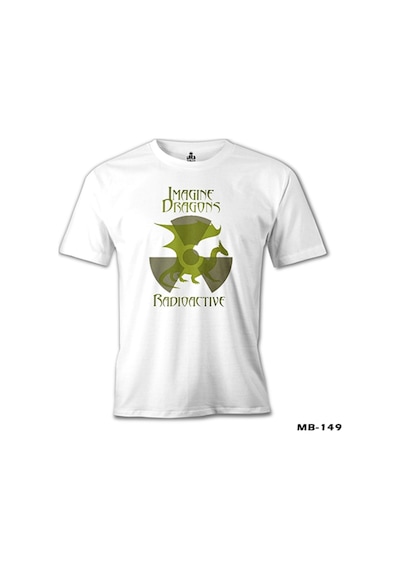 Imagine Dragons - Radioactive Beyaz Erkek Tshirt