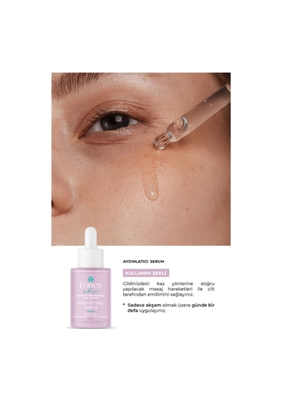 Lones Glow Lift Aydınlatıcı Cilt Serumu 30ml