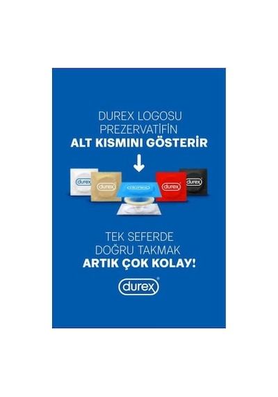 Durex Naturals Doğal Kayganlaştırıcılı Prezervatif 40 Lı DUREX.050