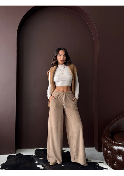 Verymoda Fitilikadife Pantolon F1996 Vizon